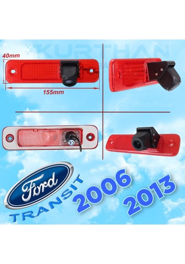 2006-2013 Arası Ford Transit Fren Lambası Arka Görüş Kamerası 12v