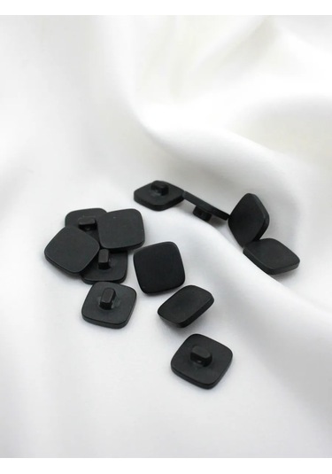 The New Button 18 Mm 12 Adet Ayaklı Dekoratif Kare Düğmeler 301710592