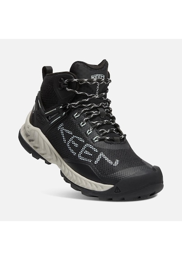 Keen 1025911 Nxıs Evo Mid Wp Black/blue Grass Kadın Outdoor Bot Siyah