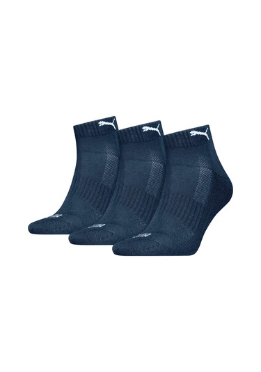 Puma Unısex Quarter 3lü Çorap 938581 04 Mavi