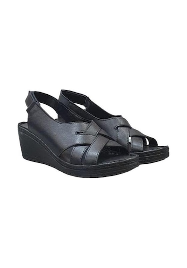 Pierre Cardin Deri Anatomik Kadın Sandalet Ayakkabı 001