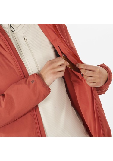 Salomon Mountaın Flex Kadın Outdoor Montu Tandoorı Spıce Lc2337900 Kırmızı