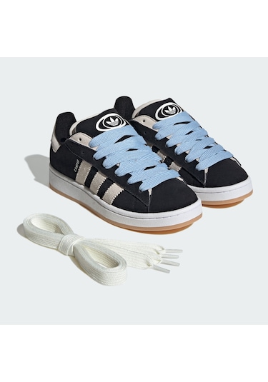 Adidas Jq5747 Campus 00s Double W Kadın Günlük Spor Ayakkabısı Siyah