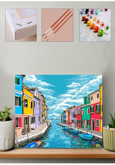 Sayılarla Boyama Seti Venice