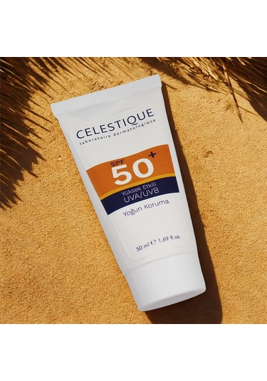 Celestique Yüksek Koruma Leke Karşıtı Güneş Kremi SPF50+ 50 ML