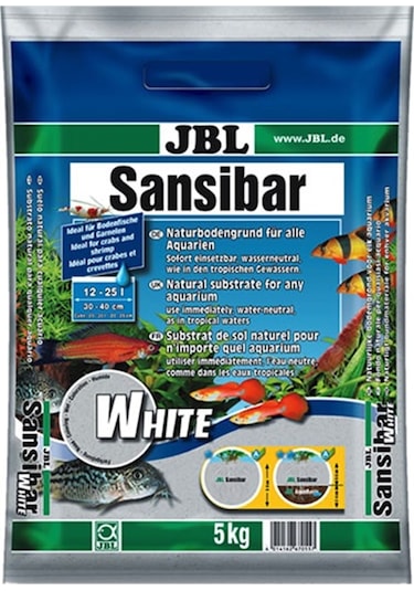 Jbl Sansıbar Beyaz 0,1-0,4 Mm 5 Kg Kum