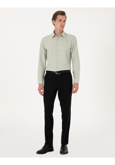 Pierre Cardin Erkek Yeşil Gömlek Basic 50316734-vr054 Yeşil
