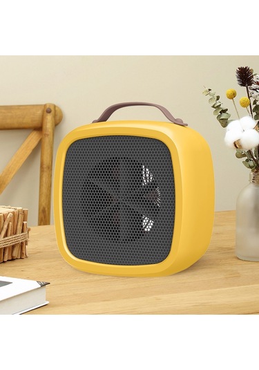 Cbtxglobal 500 W Taşınabilir Elektrikli Isıtıcı Sarı