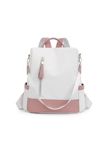 Springsun Kadınlar İçin Çift Omuzlu Anti Hırsızlık Sırt Çantası, Seyahat Ve Günlük Kullanıma Uygun, Geniş Hafıza, Fermuar Kapanma, Nilon Dış Materyal Çok Renkli