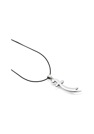 Oya Silver Cilalı Gümüş Zülfikar Kolye Ucu 3.7x1cm Oyot343