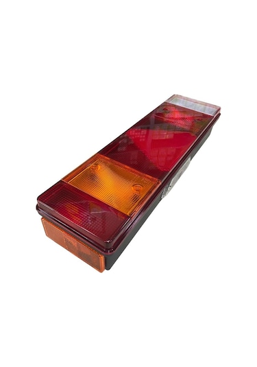 Stop Lambası 7-fonksiyon Üçgen Reflektörlü Plakalı Soketli Sol E9