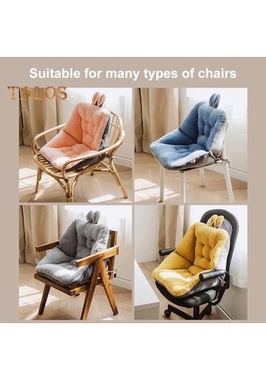 Yeşil Karikatür Kısa Peluş Koltuk Minderi Aşınmaya Dayanıklı Ultra Kalın Süper Yumuşak Doldurulmuş Oturma Minderi Sandalye Yastık Dekor