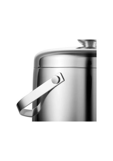 Jialan Buz Kovası, Yalıtımlı Paslanmaz Çelik Çift Duvarlı Buz Gümüş