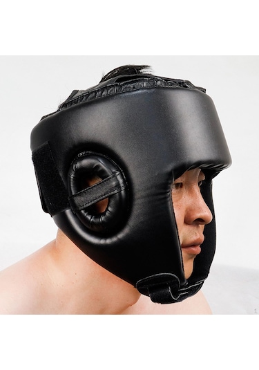 Siyah Boks Başlığı Yüz Örtüsü Tam Kapsama Kafa Dişlisi Koruyucu Koruma Görevlisi Siyah