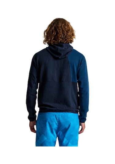 Slam Slam Graphic Hoodie Erkek Mavi Sweatshirt W13 Lacivert