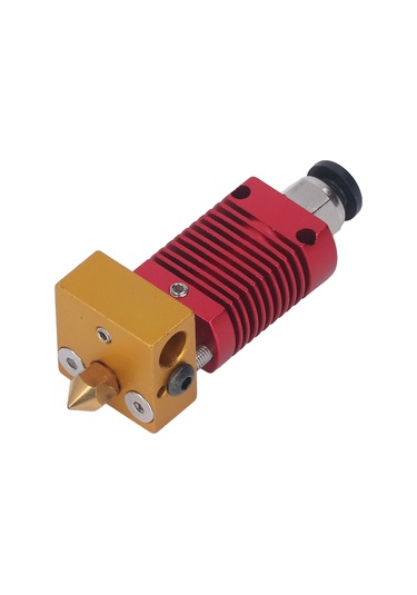 Tenfowee Ender 3/ender3 V2/cr10 3d Yazıcı Ekstruder Seti - 0.4mm Uç, Soğutma Sistemi, Kolay Kurulum, Abs/nilon Uyumlu Kırmızı