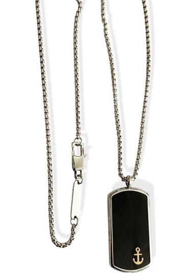 Ars-k016 Erkek Çelik Kolye Gri