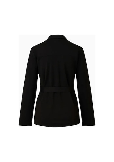 Bogner Benisha Jersey Slim Fit & B - Logo Blazer Kadın Ceket Siyah