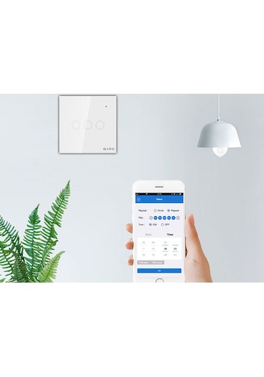 S-Link Swapp Sl-Eg33 Kablosuz ve Dokunmatik Aydınlatma Anahtarı