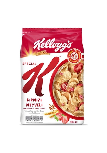 Kellogg's Special K Kırmızı Meyveli Pirinç Gevreği 400 G