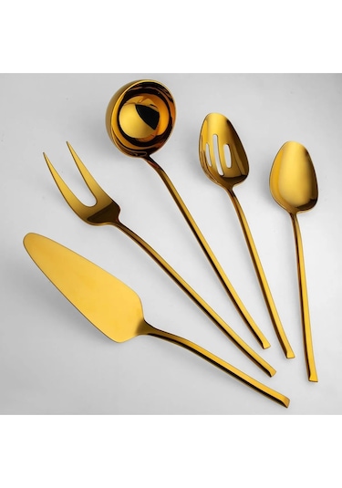 Jumbo 5500 Titanyum Gold 5 Parça Servis Seti Titanyum Gold