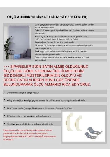 Siyah Gri Beyaz Geniş Plise Zebra Stor Perde Tüm Ölçülerde