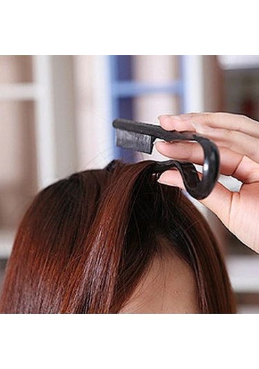 Venturemart Moda Saç Tarak V Tipi Saç Düzleştirici Tarak Dıy Salon Saç Kesimi Kuaförlük Şekillendirici