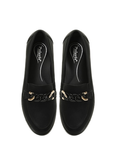 Polaris 166007.nz5fx Siyah Kadın Loafer 000000000101971082 Siyah