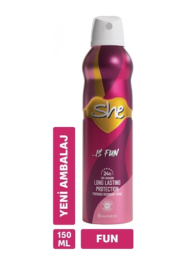 She Is Fun Kadın Deodorant Sprey 150 ML