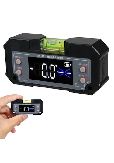 Loyka 5346 Mini Dijital Eğim Ölçer Su Terazili