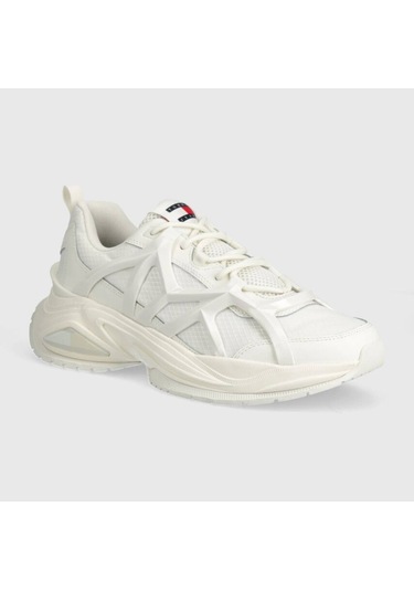 Tommy Hilfiger Erkek Koşu Ayakkabısı Em0em01385ybl Ekru