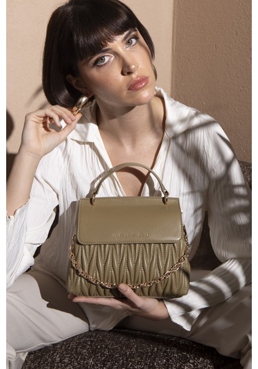 Sisley Kadın El Çantası Sly 180 Yeşil