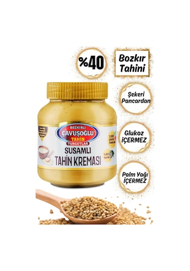 Bozkırlı Çavuşoğlu Susamlı Tahin Kreması 330 G
