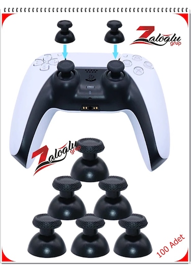 Playstation 5 Analog Topuz Ps5 joystick Tumbik 1.Sınıf 1.Kalite Yeni Ürün Mükemmel Uyum ( 100 Adet )