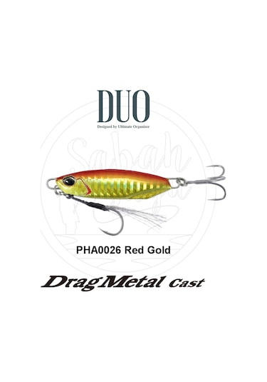 Duo Drag Metal Cast Jig 30Gr. Pha0026 Red Gold