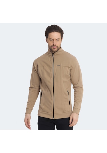 Slazenger  KAGISONA IN Erkek Sweatshirt Kahve