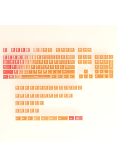 Mekanik Klavye Keycaps Rgb Şeffaf Gaming Pbt Tuş Takımı Diğer