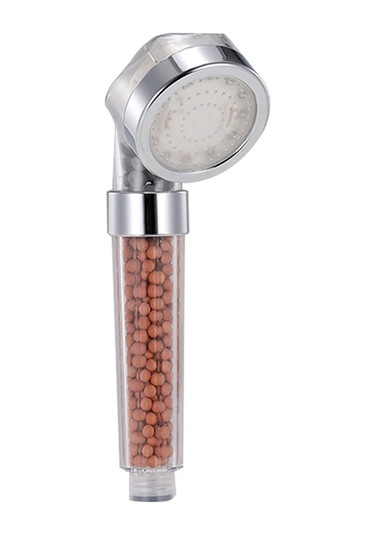 Pazly Led El Duşu İyonik Filtreli Rgb Renk Değiştiren Sıcaklık Sensörlü Pilsiz Duş Başlığı Çok Renkli