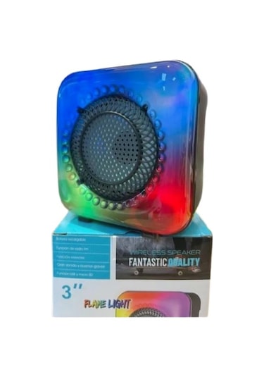 Greatnice GTS-1373 Ledli USB/TF/FM Radyo Bluetooth Hoparlör