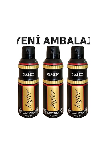 Jagler Classic Erkek Sprey Deodorant 150 ML x 3