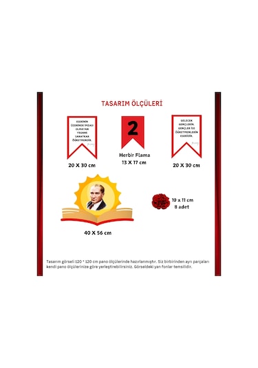 24 Kasım Öğretmenler Günü Pano Süsü Kitaplı