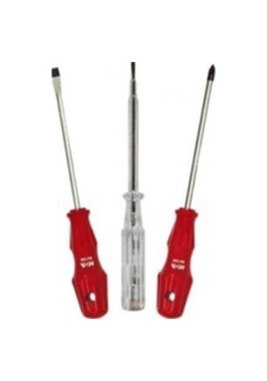 Erkenay Tornavida Seti Düz Tornavida + Yıldız Tornavida + Kontrol Kalemi Mıknatıslı