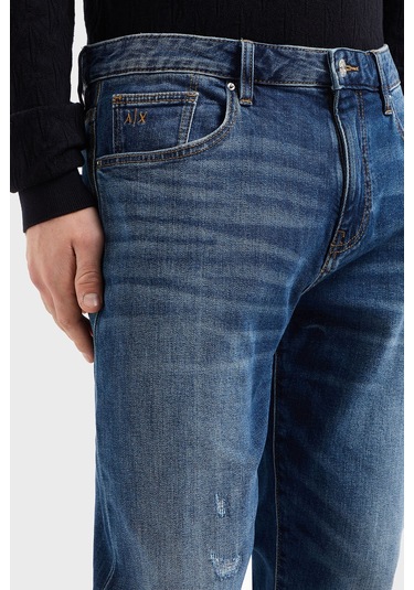 Armani Exchange Erkek Kot Pantolon Xm000070 Af12965 Mb002 Mavi Mavi Armani Exchange Erkek Kot Pantolon Xm000070 Af12965 Mb002 Mavi Mavi