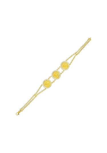 Tugralı Bileklik Sarı Altın 14K Reşat