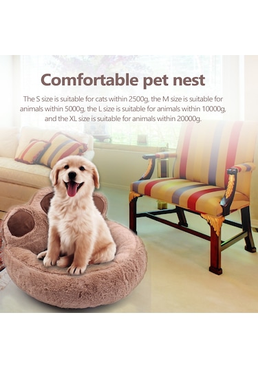 Leezsing Yumuşak Evcil Hayvan Kanepesi Rahat Evcil Hayvan Yatağı Matı Köpek Ve Kediler Uyku Yatağı Evcil Hayvan Malzemeleri Yıkanabilir Evcil Hayvan Yuvası