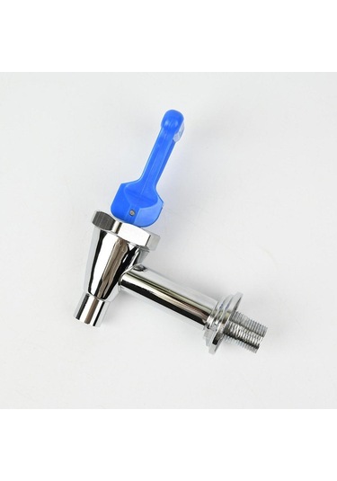 Homyl Kahve Sıcak İçecek Musluğu Paslanmaz Su Sebili Kova Cam Mavi