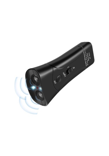 Folinda Köpek Eğitici Cihazı: İki Hoparlörlü Ve Lazerli, Kendini İzlemeyi Dürtme, Havlamayı Durdurma Pil Dahil Değil