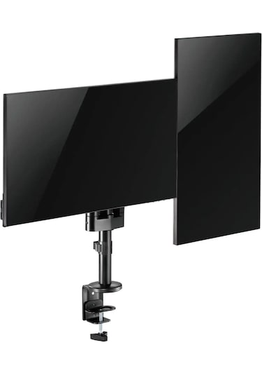 Ergonomik Premium 17''-32'' Ekranlar İçin Vesa Uyumlu 2'li Monitör Tutucu