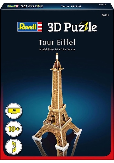 00111 Revell 3d Puzzle Eyfel Kulesi 20 Parça