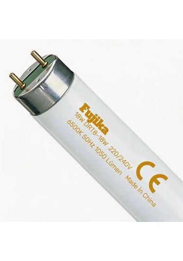 Fujika 18w Floresan Lamba Drt8 6500k Beyaz Işık 16 Adet